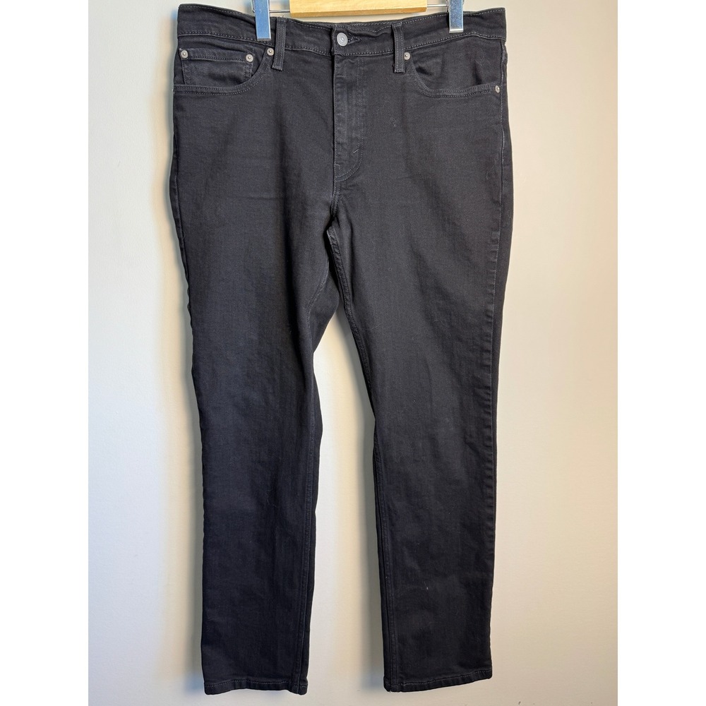 Levi's 511‎ Slim Fit Jeans Black Denim Pants Mens 36 Minimalist Casual Basic